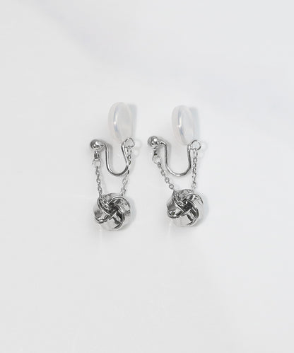 blackdia ocean チェーンフープ ツイストピアス/イヤリング