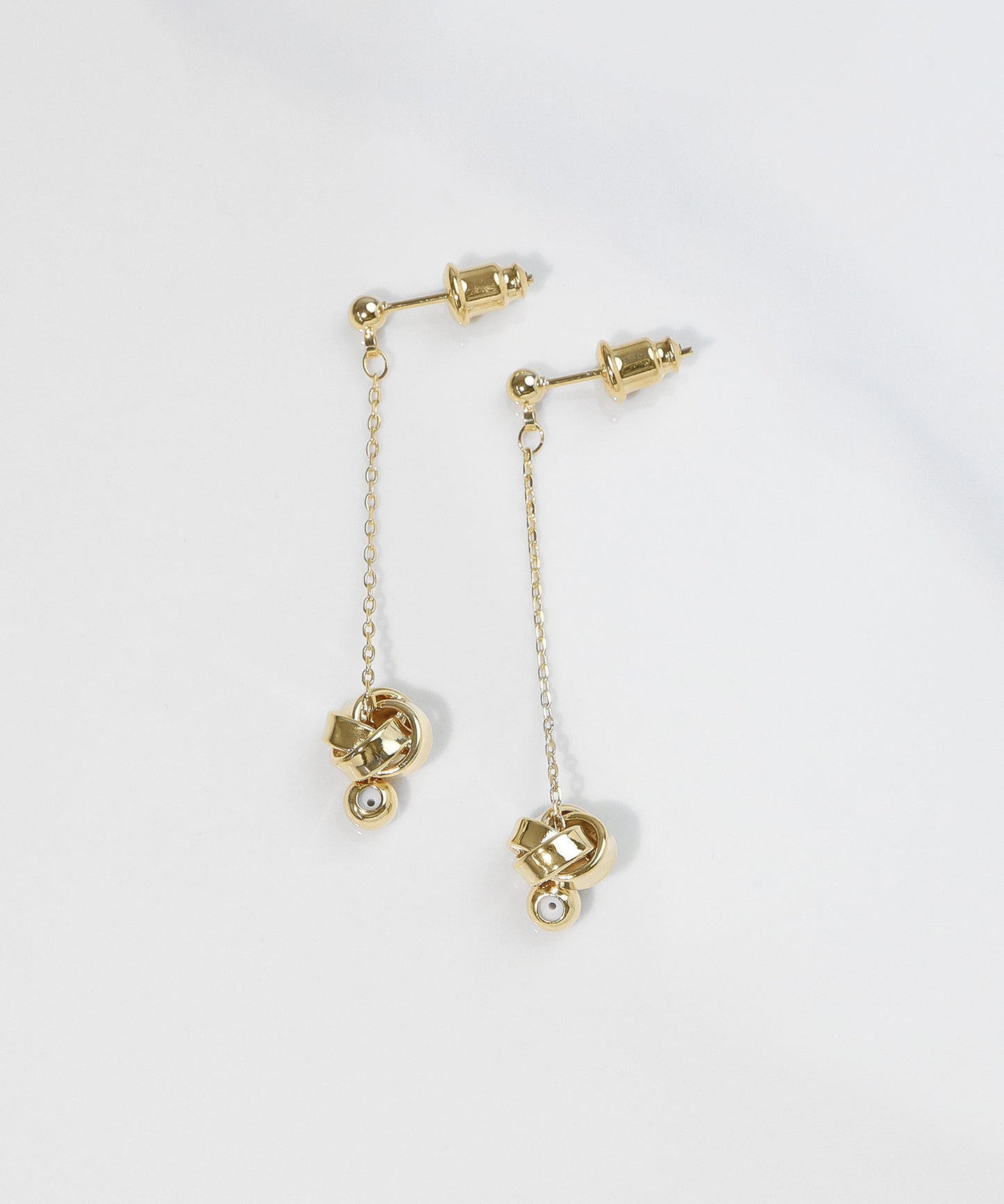 blackdia ocean チェーンフープ ツイストピアス/イヤリング