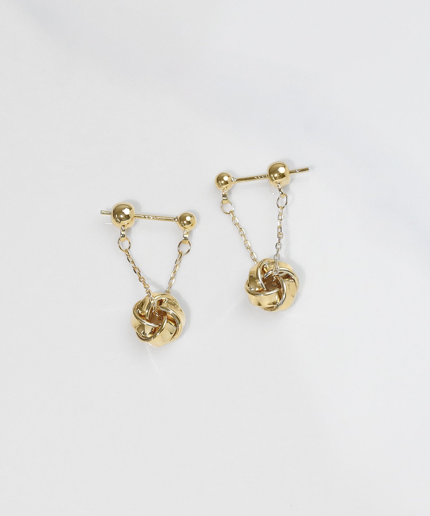 blackdia ocean チェーンフープ ツイストピアス/イヤリング