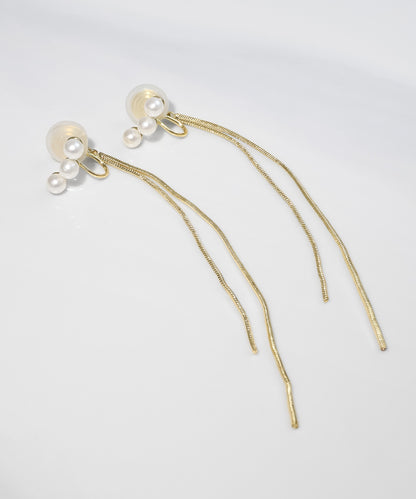 【今週末限定価格】blackdia ocean パール ロングチェーン ピアス/イヤリング