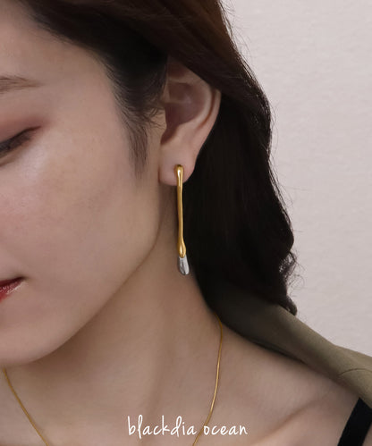 blackdia ocean ツイッギー スタッドピアス　