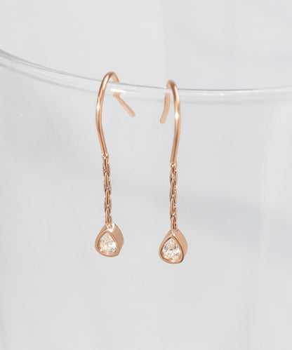 blackdia ocean ジルコニア ドロップピアス