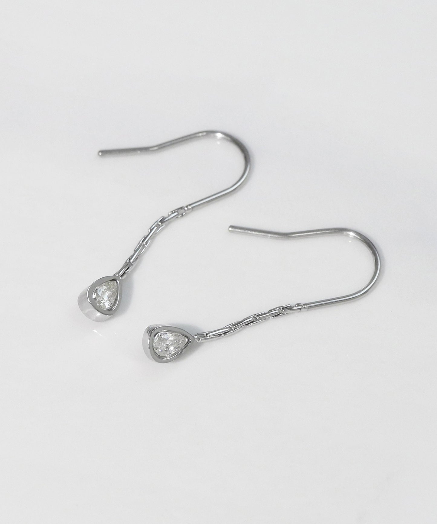 blackdia ocean ジルコニア ドロップピアス