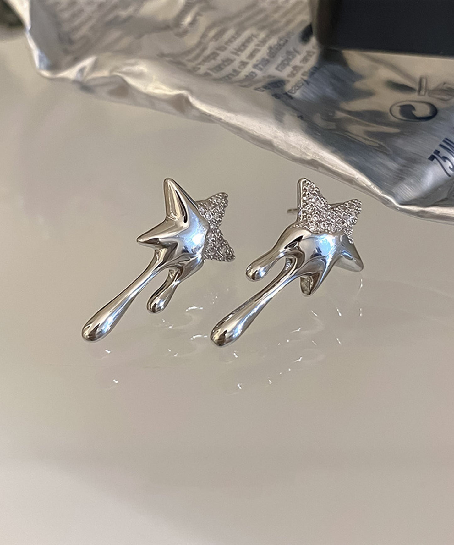 blackdia ocean メルトスターピアス/イヤリング