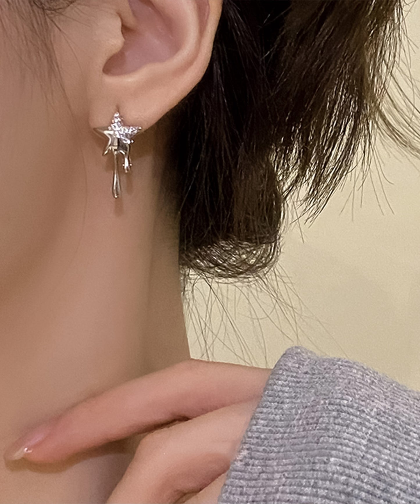 blackdia ocean メルトスターピアス/イヤリング