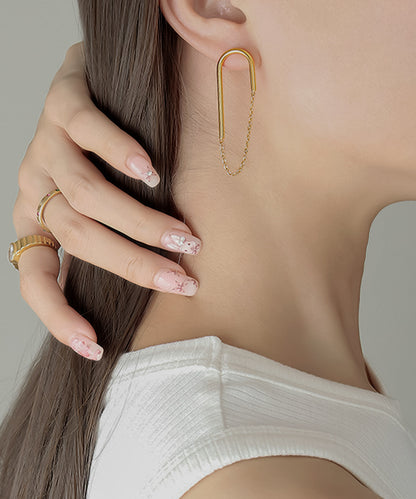 blackdia ocean レクタングル チェーンピアス