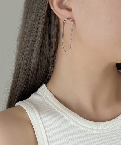 blackdia ocean レクタングル チェーンピアス