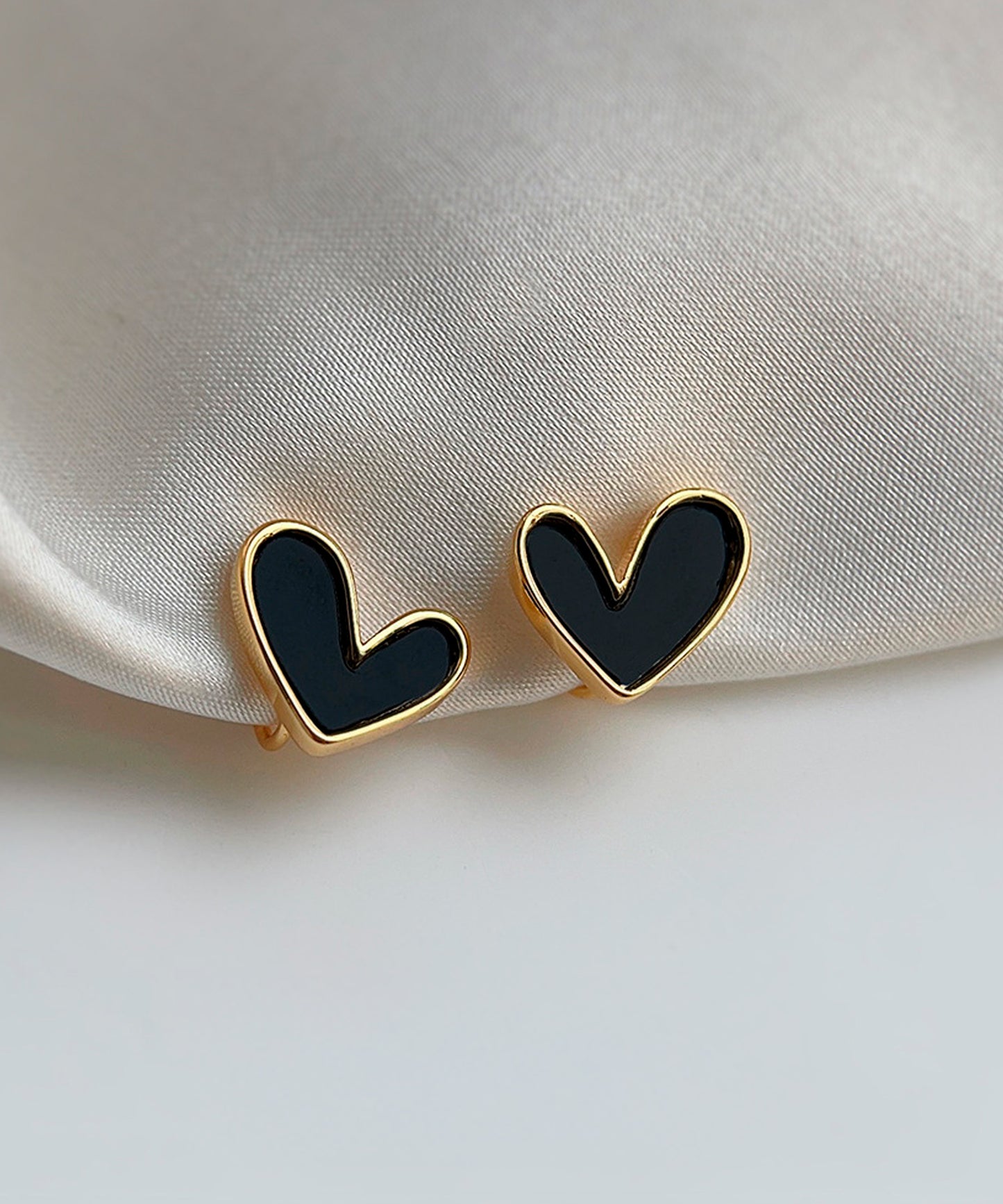 blackdia ocean ハート シェルプレート ピアス/イヤリング