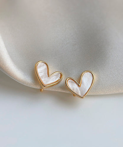 blackdia ocean ハート シェルプレート ピアス/イヤリング