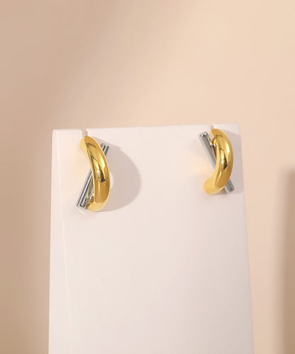 blackdia ocean バイカラー メタルバー フープピアス