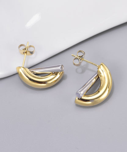 blackdia ocean バイカラー メタルバー フープピアス