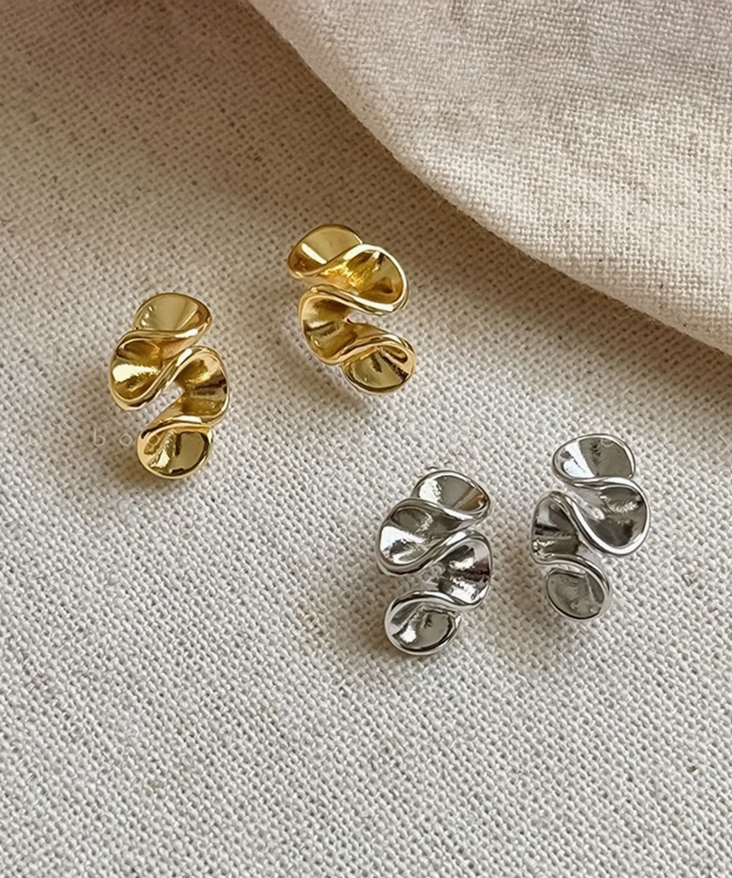 blackdia ocean ワインディング メタルピアス