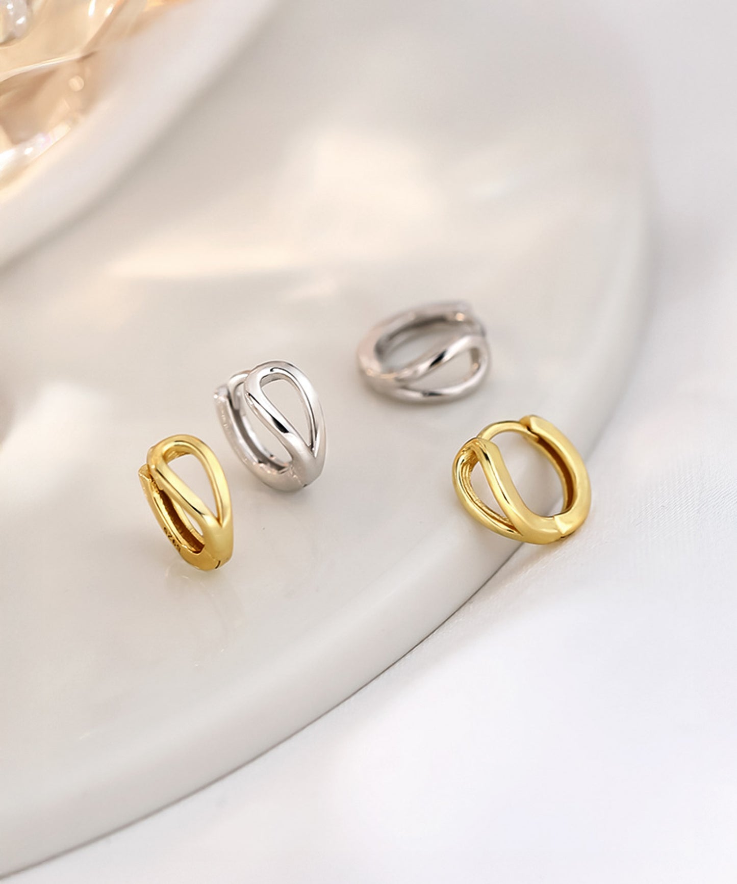 blackdia ocean ケイヴ フープピアス silver925