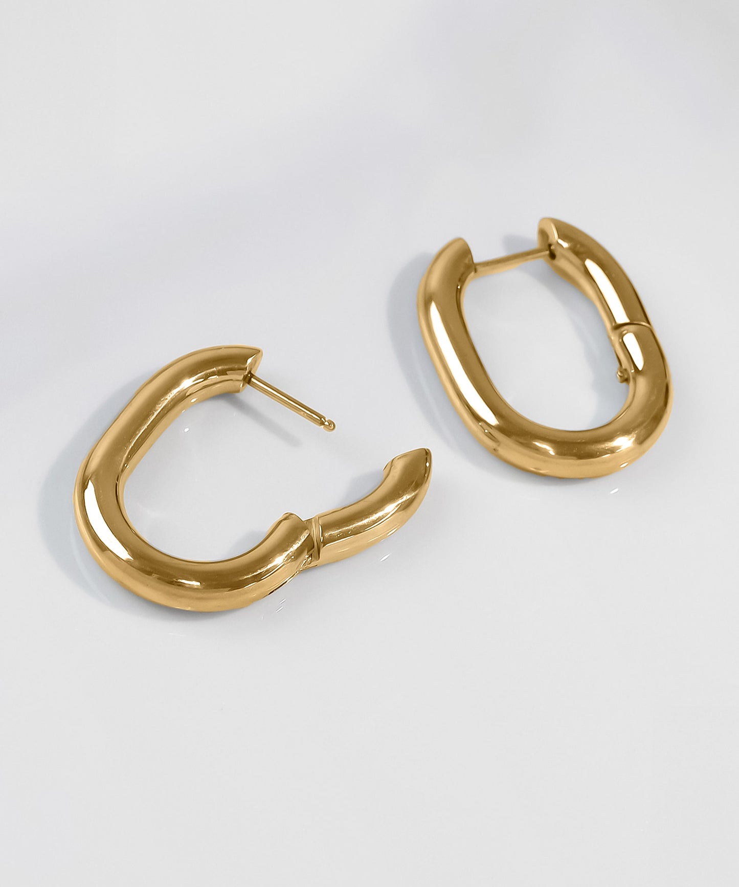 blackdia ocean オーバル フープピアス