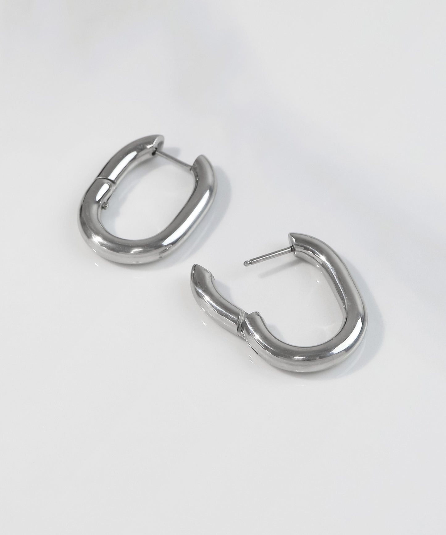 blackdia ocean オーバル フープピアス