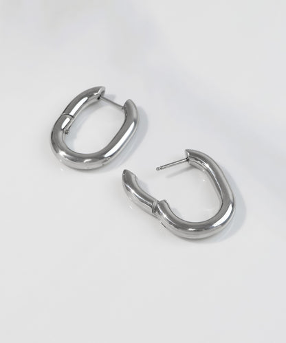 blackdia ocean オーバル フープピアス