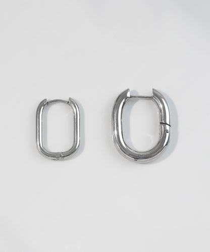 blackdia ocean オーバル フープピアス