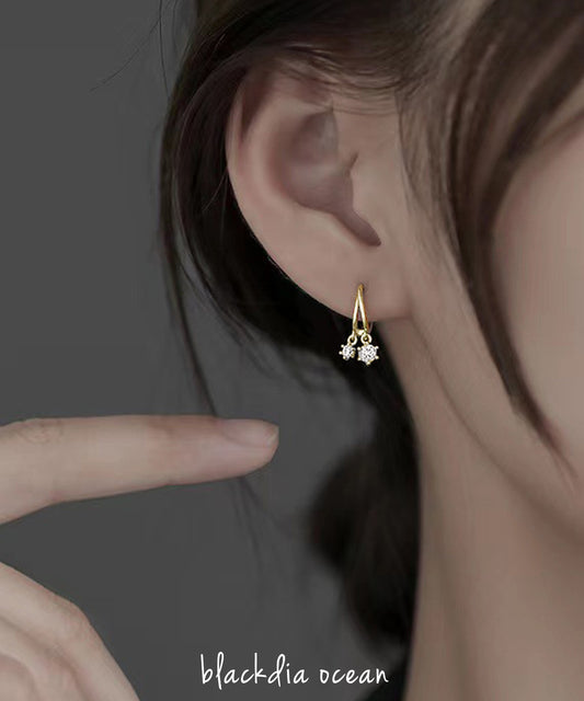 blackdia ocean ジルコニア ツインフープピアス