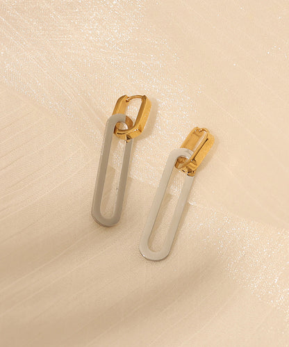 blackdia ocean レクタングルバイカラーピアス