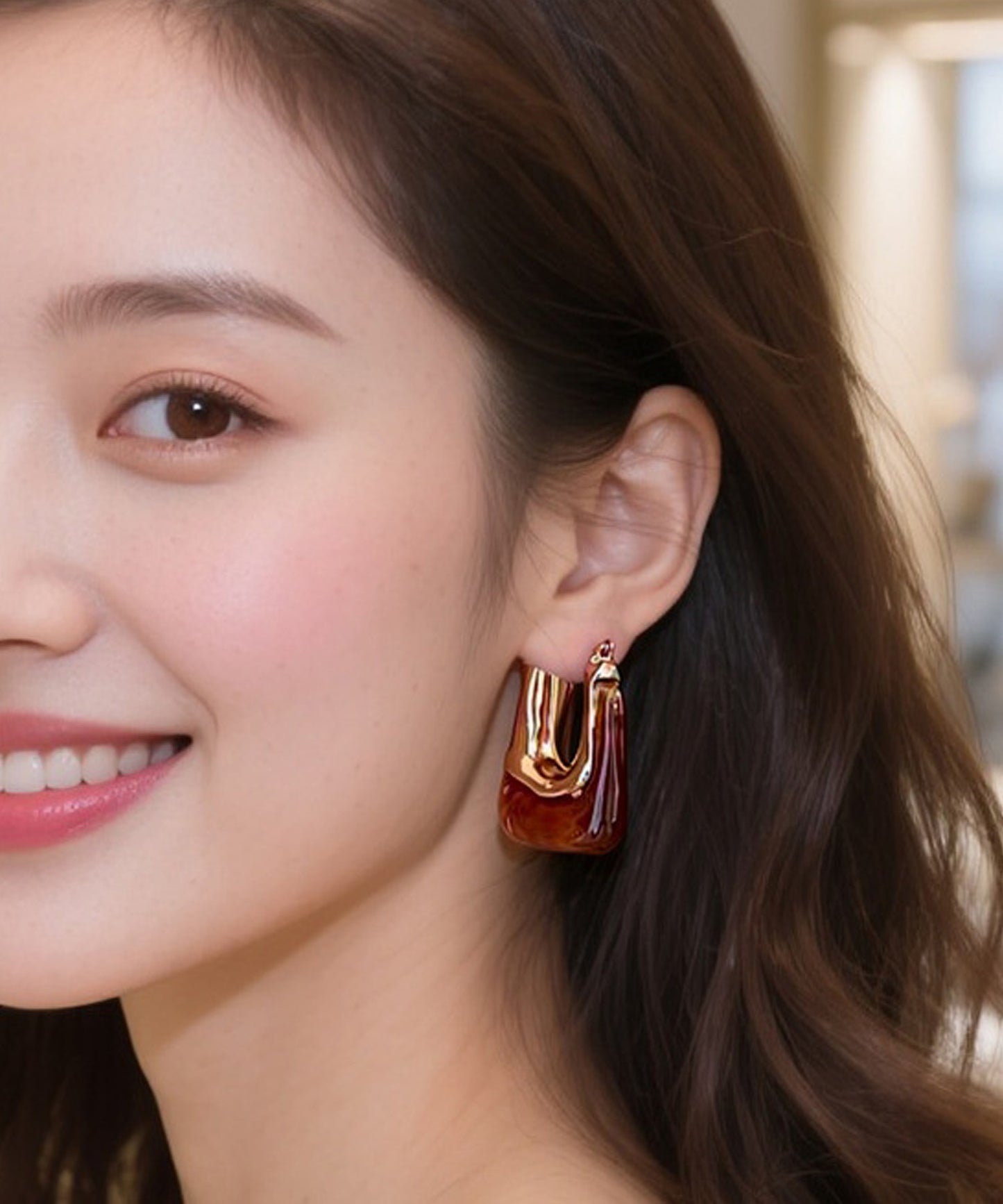 blackdia ocean レジン ボリュームピアス