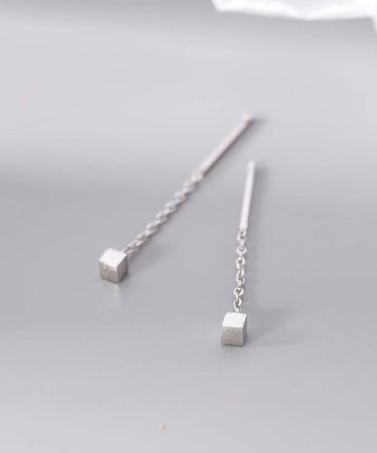 blackdia ocean スクエア チェーンピアス silver925