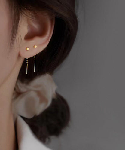 blackdia ocean スクエア チェーンピアス silver925