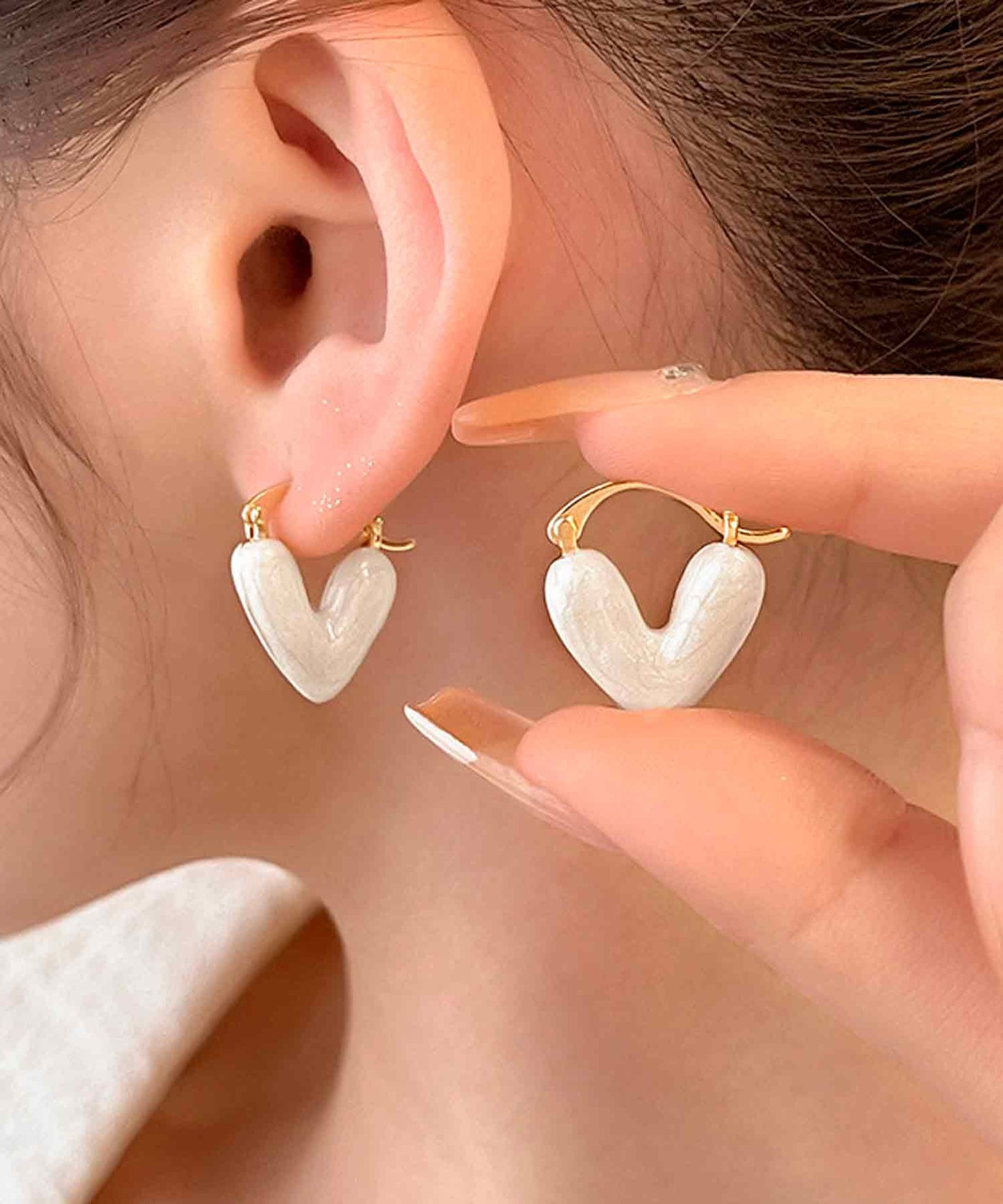 blackdia ocean メルティハートピアス