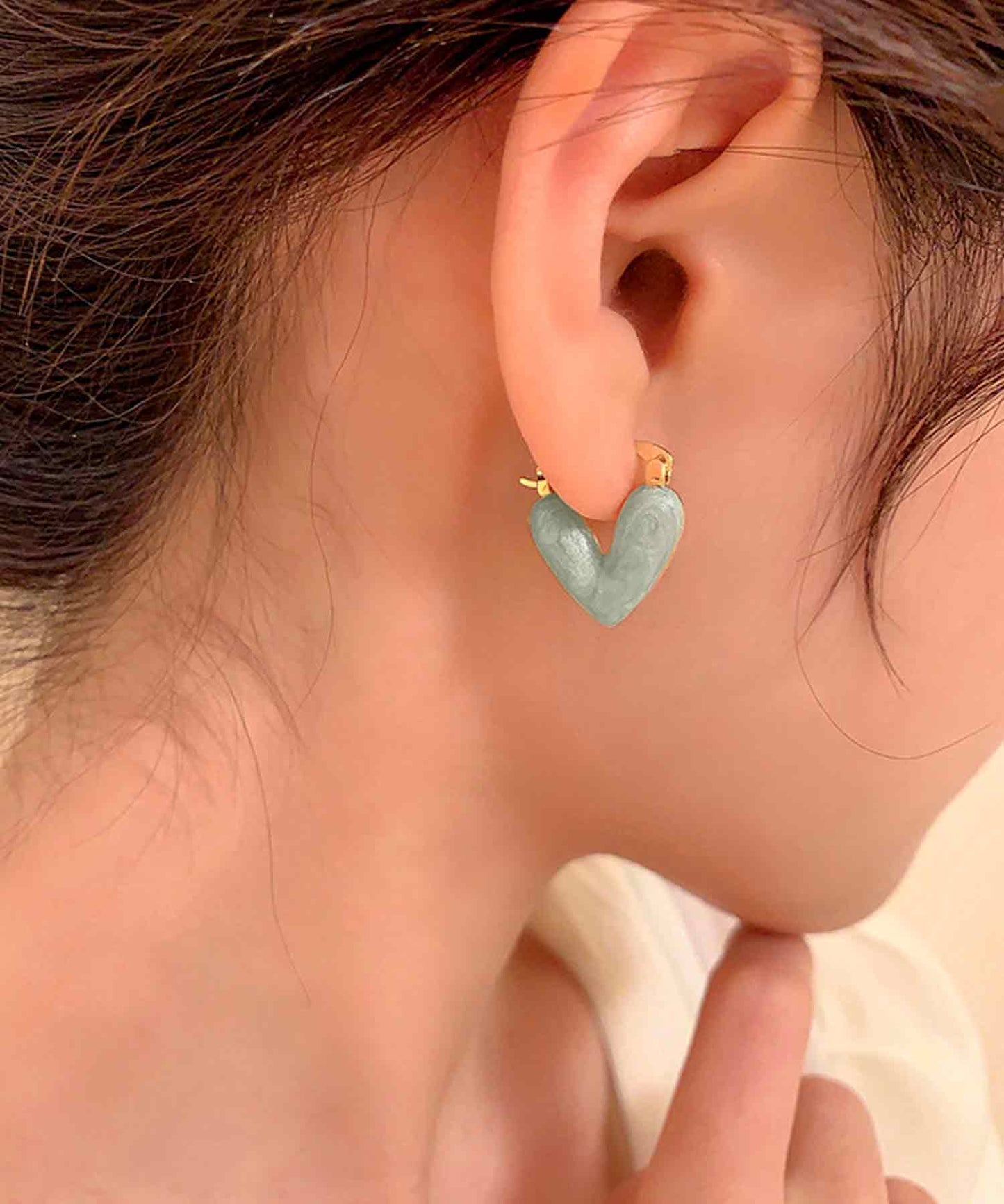 blackdia ocean メルティハートピアス