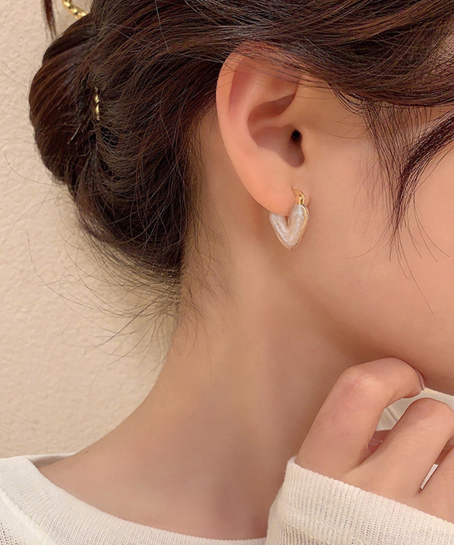 blackdia ocean メルティハートピアス