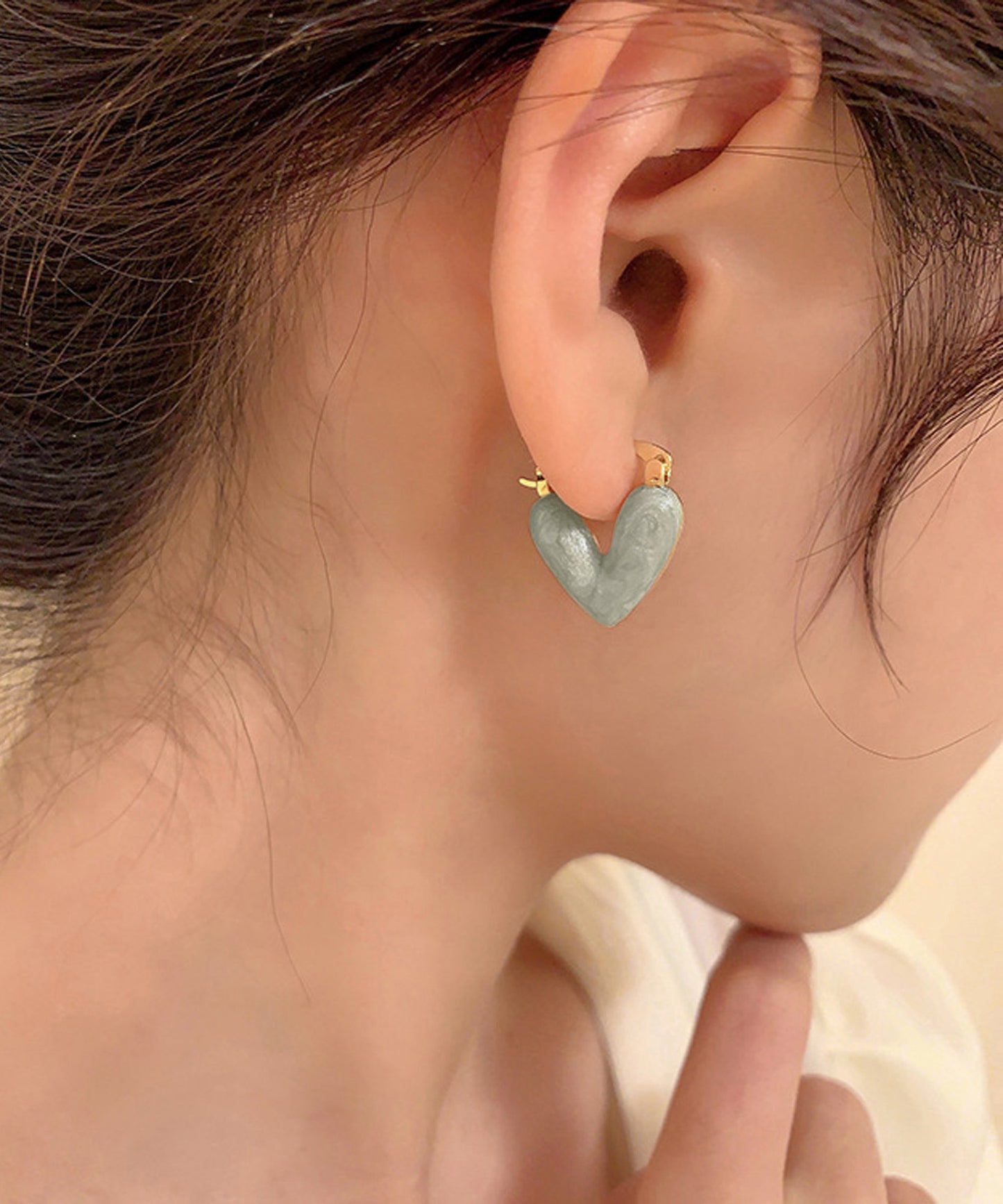 blackdia ocean メルティハートピアス