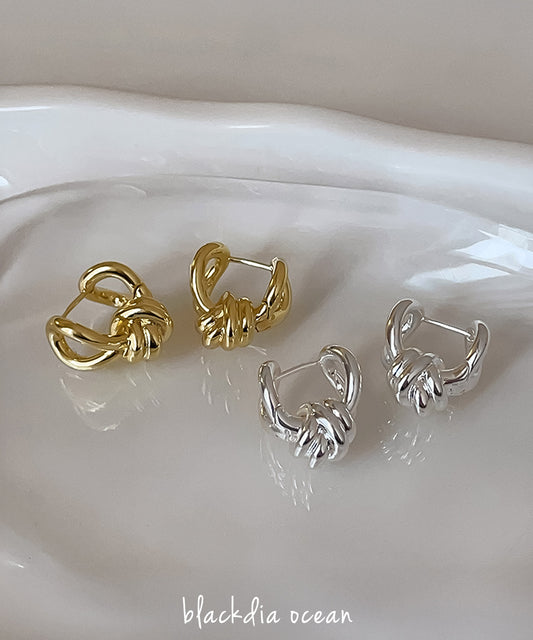 blackdia ocean ノットデザインピアス