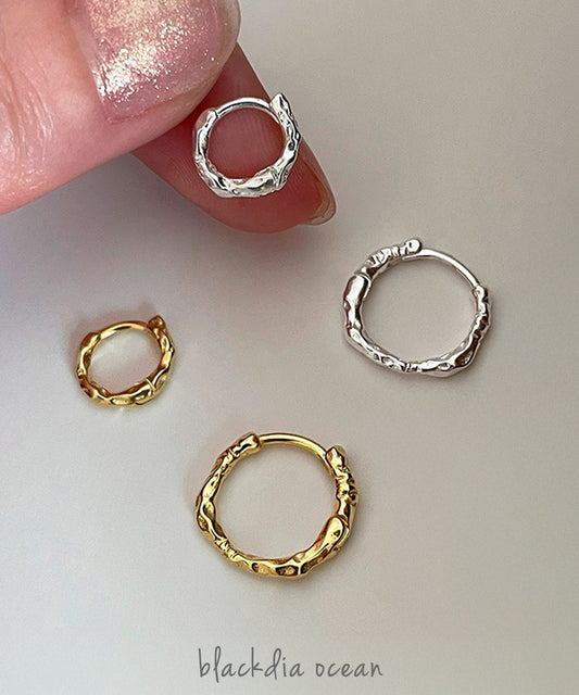 blackdia ocean テクスチャーフープピアス