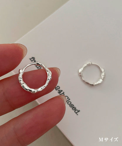 blackdia ocean テクスチャーフープピアス