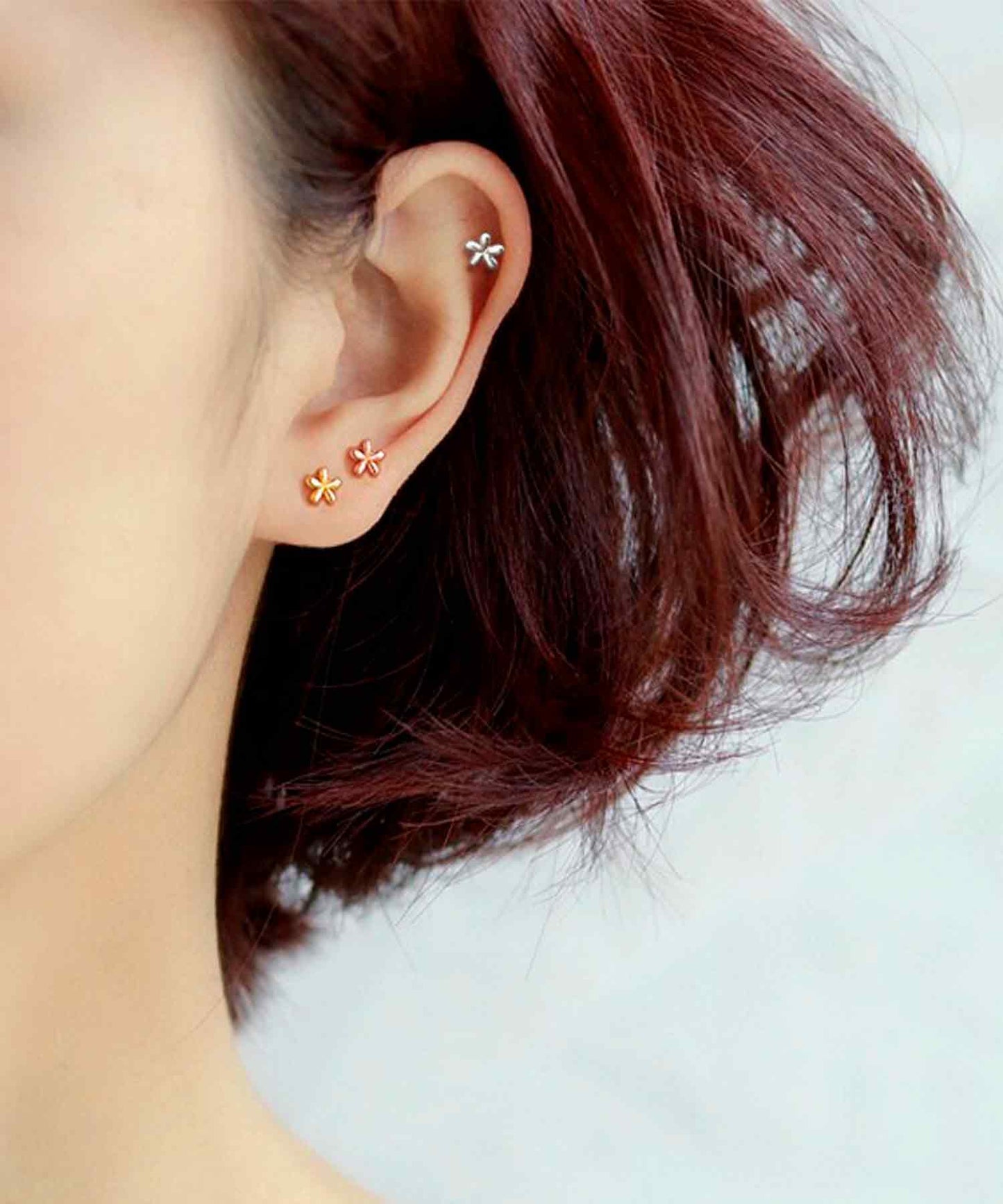 blackdia ocean ミニフラワースクリューピアス