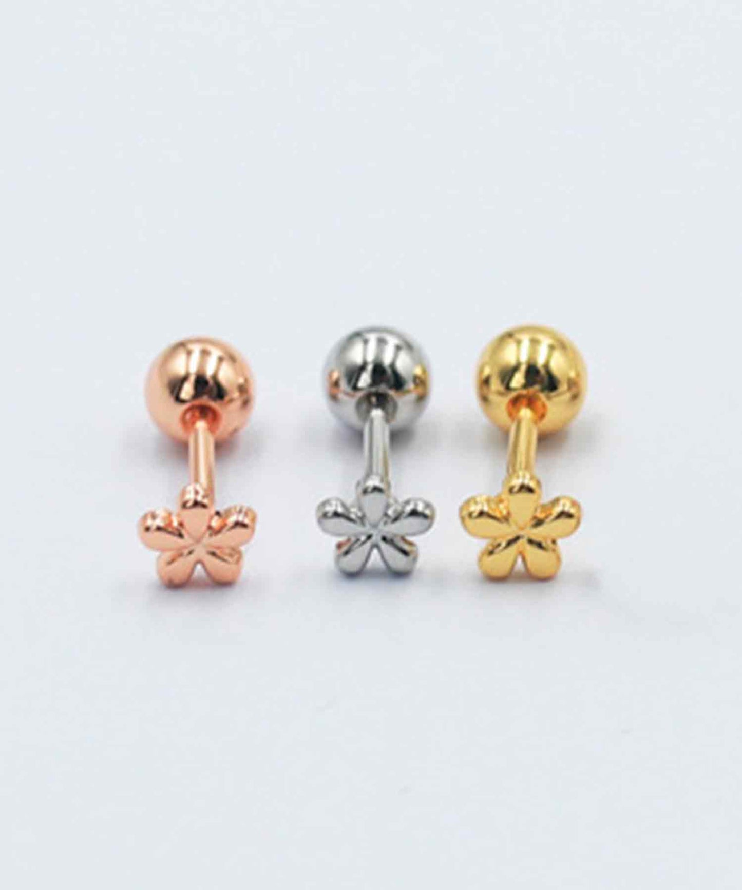 blackdia ocean ミニフラワースクリューピアス