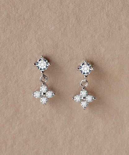 blackdia ocean フラワードロップストーンピアス