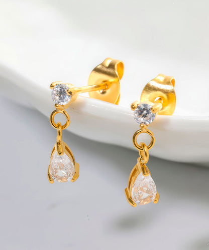 blackdia ocean ミニストーンドロップピアス