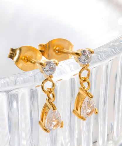 blackdia ocean ミニストーンドロップピアス