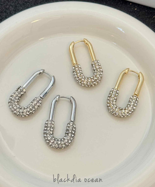 blackdia ocean ハーフパヴェフープピアス