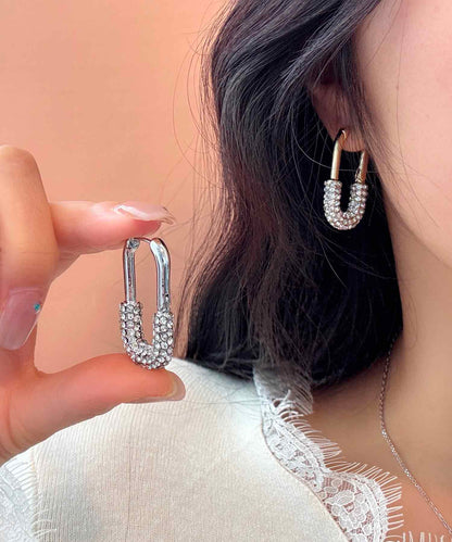 blackdia ocean ハーフパヴェフープピアス