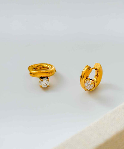 blackdia ocean ストーンポイントフープピアス