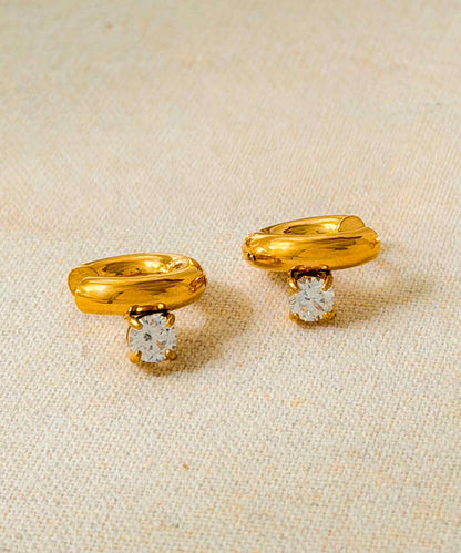 blackdia ocean ストーンポイントフープピアス