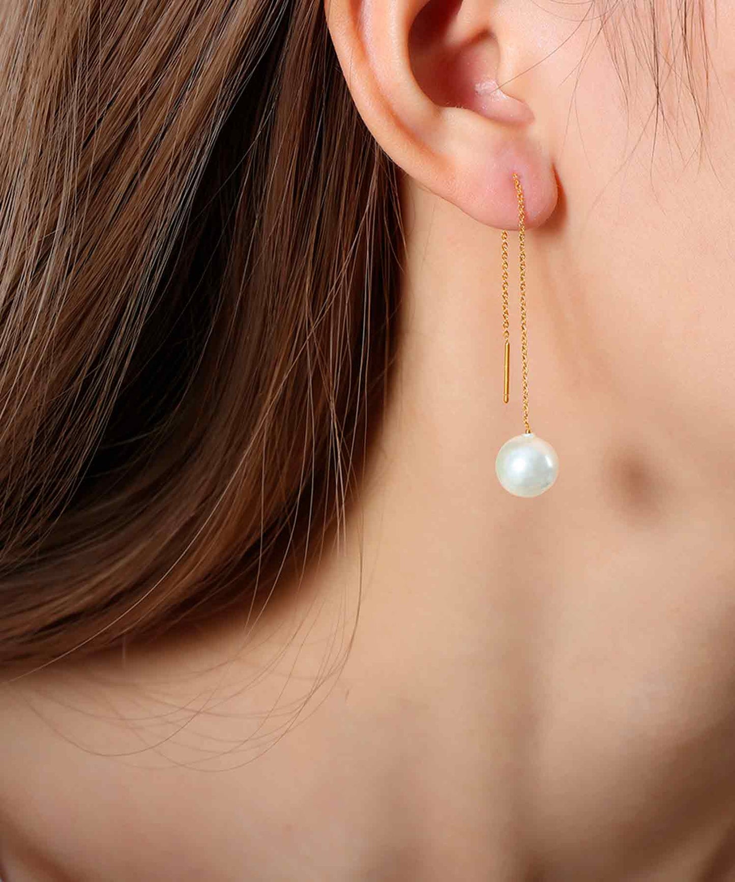 blackdia ocean パールドロップロングピアス