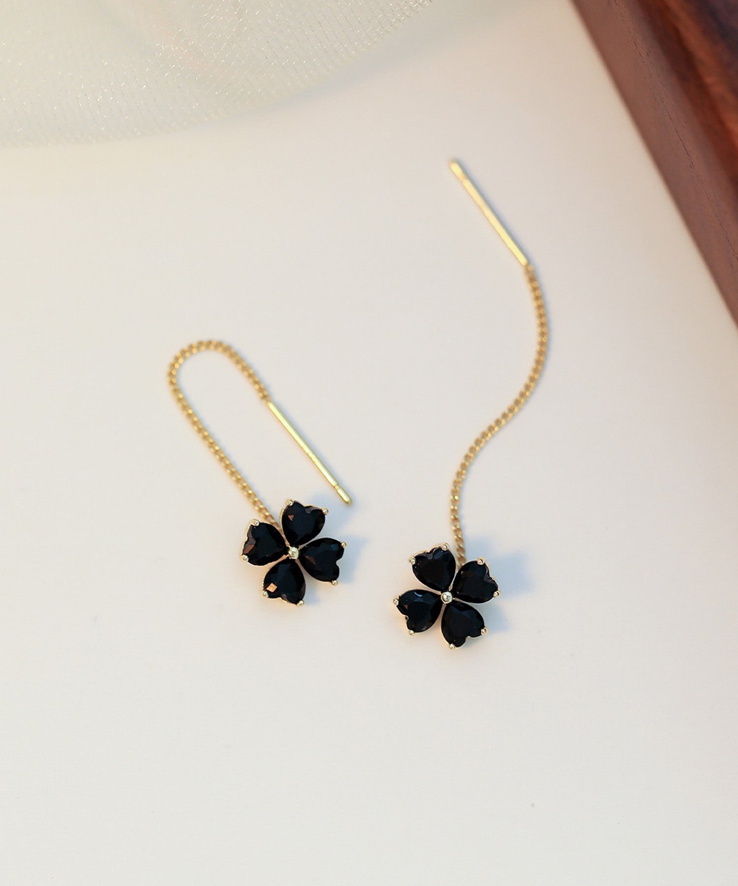 blackdia ocean シック フラワー ピアス