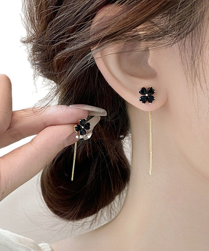 blackdia ocean シック クローバー ピアス