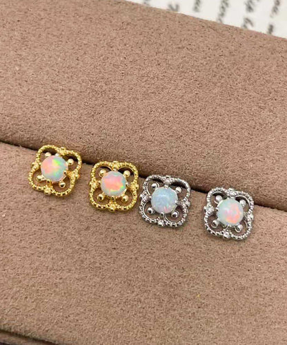 blackdia ocean クラシック・ブルーム オパールピアス