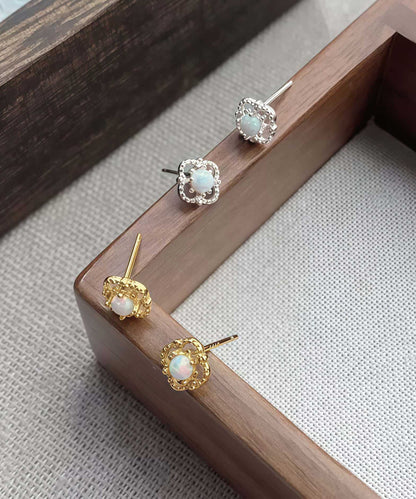 blackdia ocean クラシック・ブルーム オパールピアス