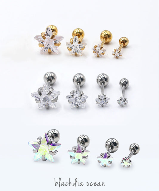 blackdia ocean つけっぱなしOK スクリューピアス