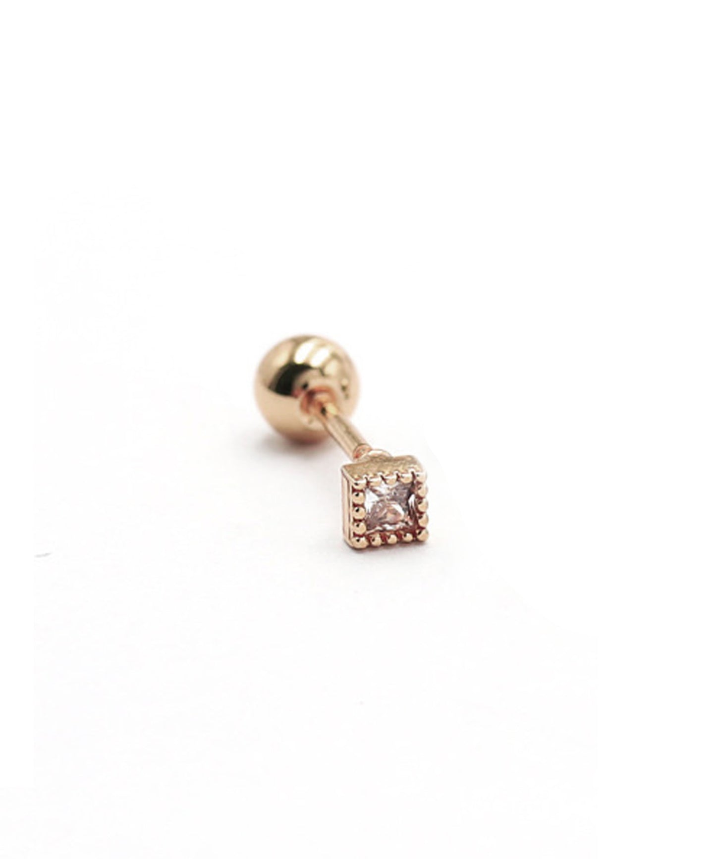 blackdia ocean つけっぱなしOK タイニー スクリュ― ピアス