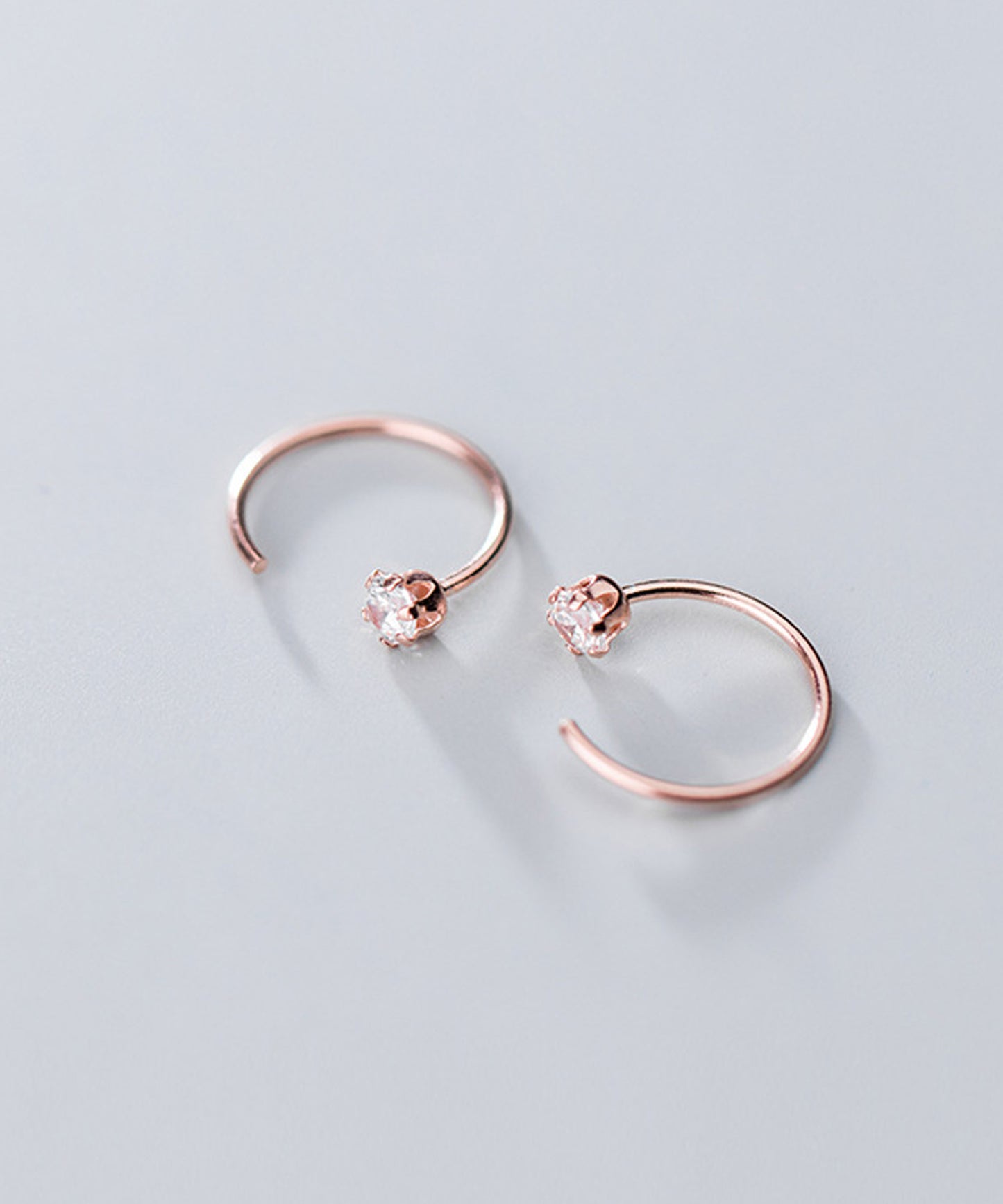 blackdia ocean つけっぱなしOK タイニー ジルコニア ピアス